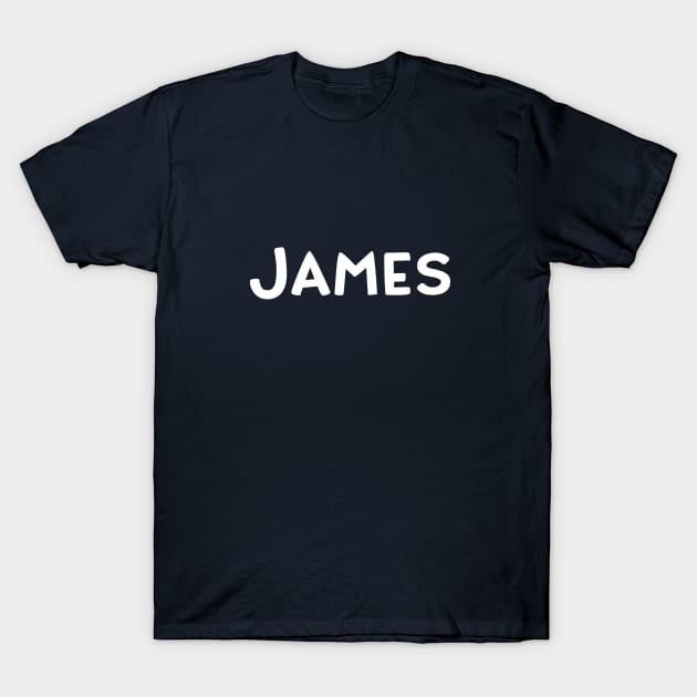James T-Shirt by Zingerydo